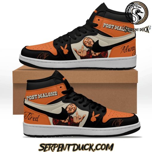 Post Malone Alway Tired Air Jordan 1 Shoes