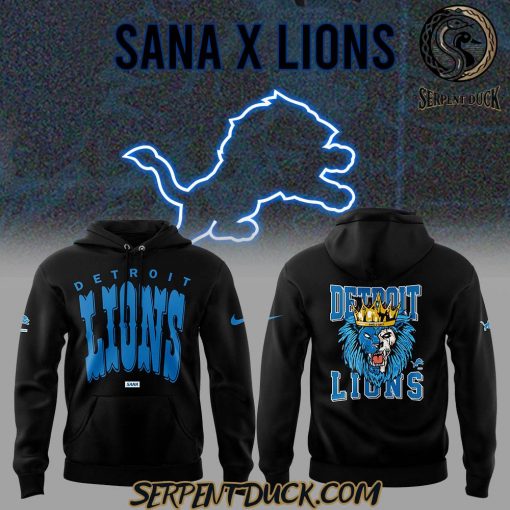 SANA X DETROIT LIONS Hoodie