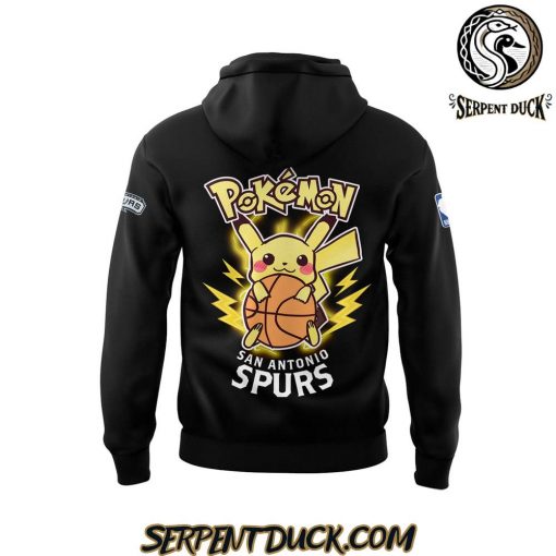 San Antonio Spurs x Pokemon Night Hoodie 2025