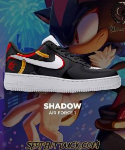 Shadow The Hedgehog Air Force 1 Sneaker