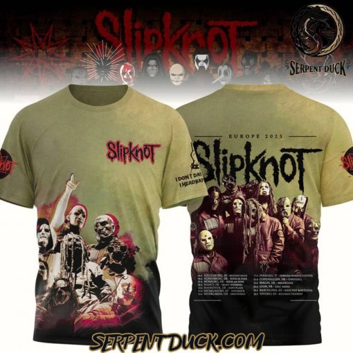 Slipknot Europe T-Shirt