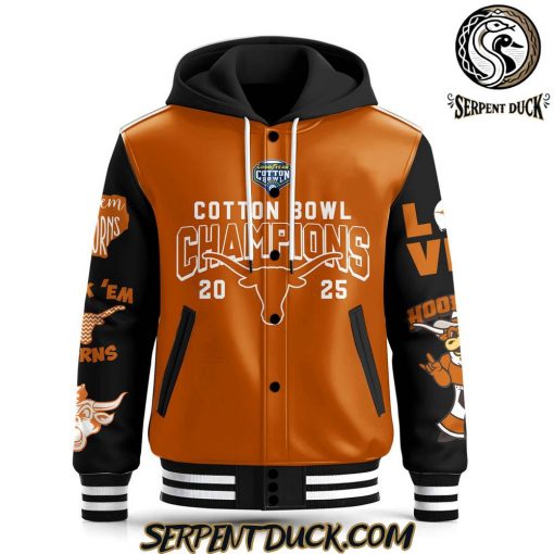 Texas Longhorns Damn It Feel Good To Be A Longhorn Baseball Jacket