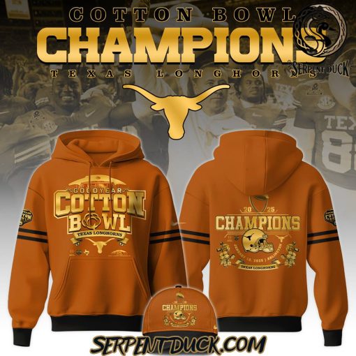 Texas Longhorns NCAA Cotton Bowl Champions Hoodie