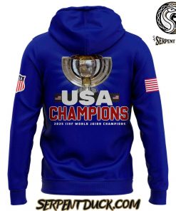 USA Hockey 2025 IIHF World Junior CHAMPIONS Hoodie