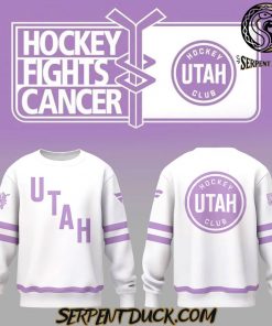 Utah Hockey Club Fights Cancer Sweatshirt