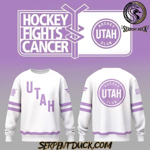 Utah Hockey Club Fights Cancer Sweatshirt