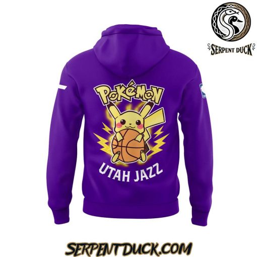 Utah Jazz x Pokemon Night Hoodie