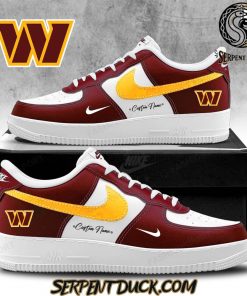 Washington Commanders Personalization Air Force 1