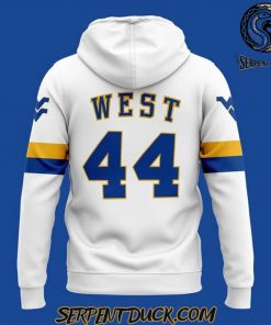 West Virginia Mountaineers Mr Clutch West 44 Unisex Hoodie