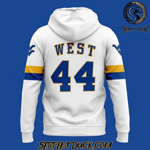 West Virginia Mountaineers Mr. Clutch West 44 Unisex Hoodie