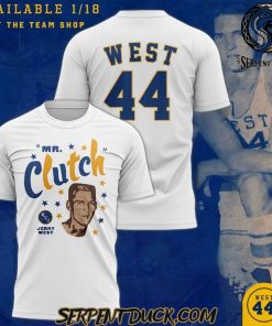 West Virginia Mountaineers Mr. Clutch West 44 Unisex T-Shirt