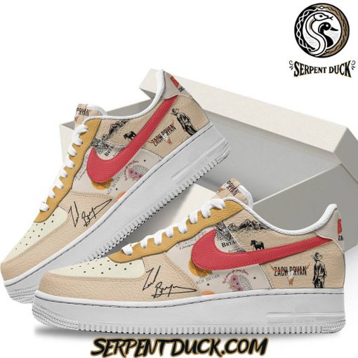 Zach Bryan Air Force 1 Shoes