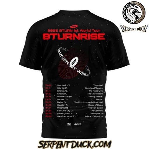 8TURN 2025 1St World Tour 8TURNRISE Shirt