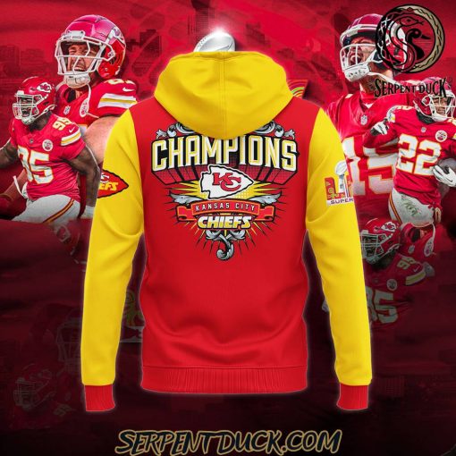 AFC Champions Kansas City Chiefs Super Bowl Hoodie