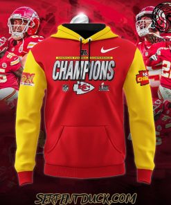 AFC Champions Kansas City Chiefs Super Bowl Hoodie