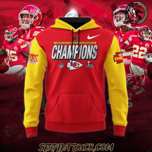 AFC Champions Kansas City Chiefs Super Bowl Hoodie