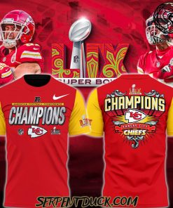 AFC Champions Kansas City Chiefs Super Bowl Shirt