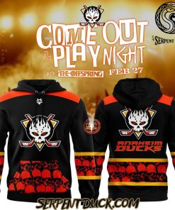 Anaheim Ducks “Come Out & Play Night” Hoodie