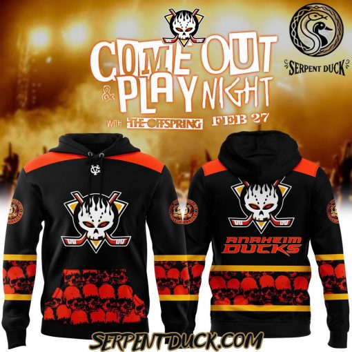 Anaheim Ducks “Come Out & Play Night” Hoodie