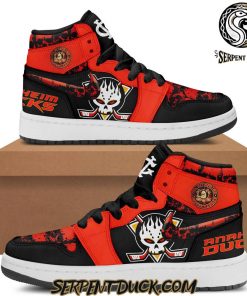 Anaheim Ducks “Come Out & Play Night” Air Jordan 1 Shoes