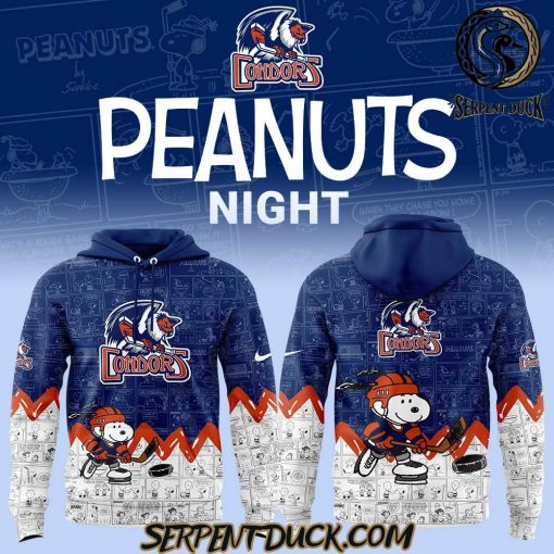 Bakersfield Condors 75th Anniversary of Peanuts Hoodie