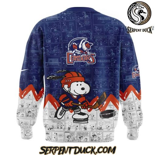 Bakersfield Condors 75th Anniversary of Peanuts Sweatshirt