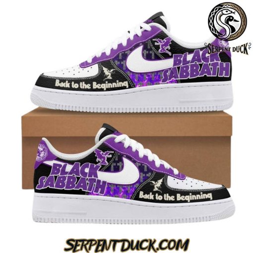 Black Sabbath Back To The Beginning Air Force 1 Sneaker