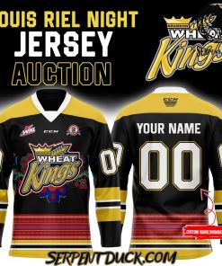 Brandon Wheat Kings Louis Riel Night Hockey Jersey