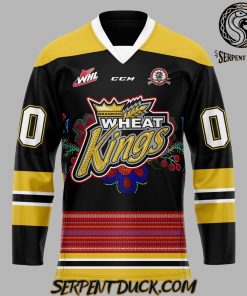 Brandon Wheat Kings Louis Riel Night Hockey Jersey