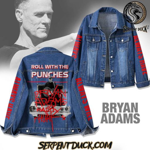 Bryan Adams Roll With The Punches Denim Jacket