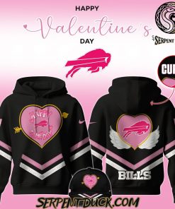 Buffalo Bills 2025 Valentine Game Day Hoodie