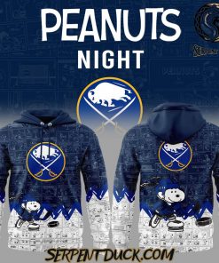 Buffalo Sabres Anniversary of Peanuts Hoodie