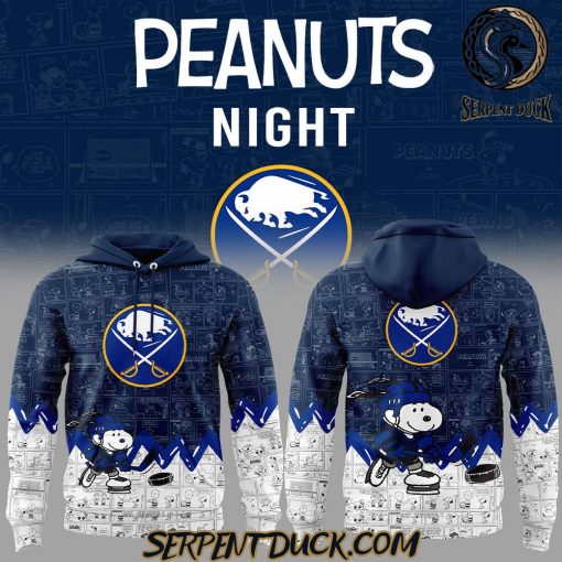 Buffalo Sabres Anniversary of Peanuts Hoodie