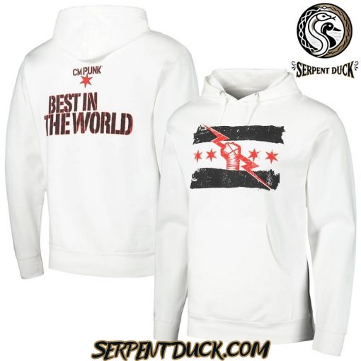 CM Punk Best in the World Retro Hoodie