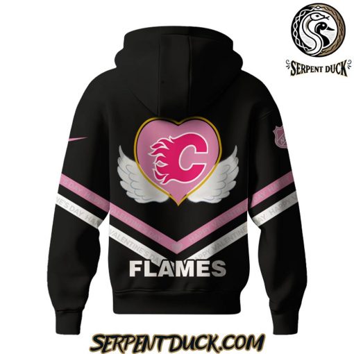 Calgary Flames 2025 Valentine Game Day Hoodie