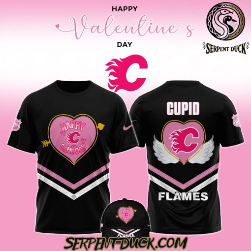 Calgary Flames 2025 Valentine Game Day Shirt