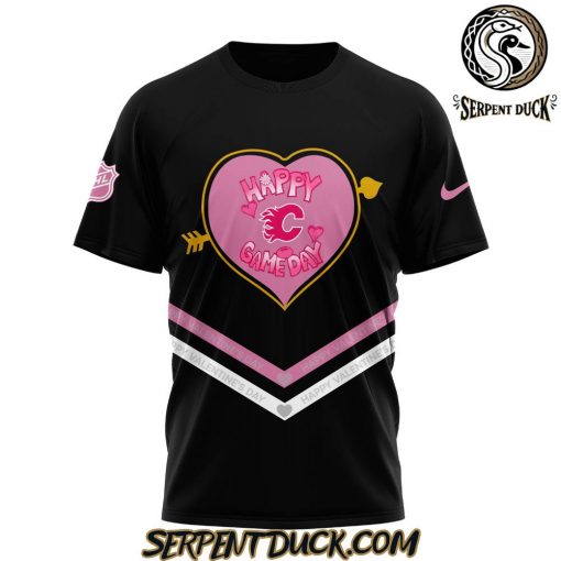 Calgary Flames 2025 Valentine Game Day Shirt