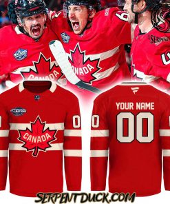 Canada Hockey 2025 4 Nations Face Off Custom Hockey Jersey