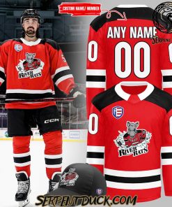 Charlotte Checkers x River Rats 2025 Custom Hockey Jersey