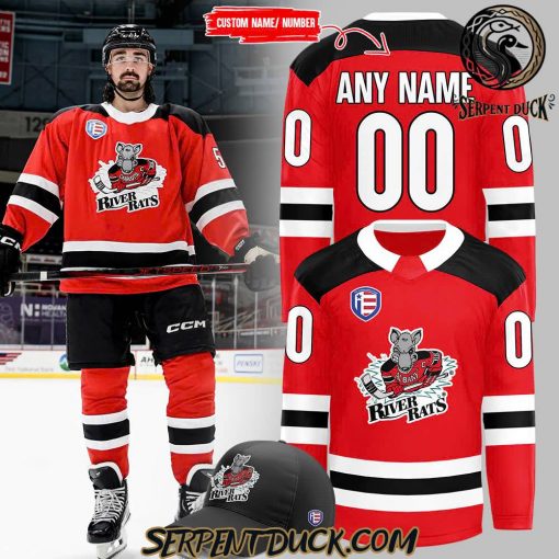 Charlotte Checkers x River Rats 2025 Custom Hockey Jersey