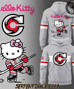 Cincinnati Cyclones x Hello Kitty Hoodie