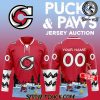 Carolina Thunderbirds x Pucks and Paws Hockey Jersey