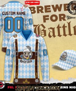 Cincinnati Cyclones x Zinzinnati Steins Custom Hockey Jersey