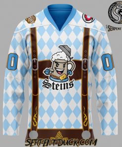 Cincinnati Cyclones x Zinzinnati Steins Custom Hockey Jersey