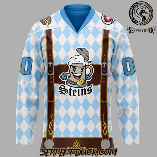 Cincinnati Cyclones x Zinzinnati Steins Custom Hockey Jersey