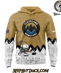 Cleveland Monsters 75th Anniversary of Peanuts Hoodie