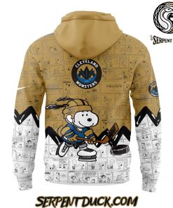 Cleveland Monsters 75th Anniversary of Peanuts Hoodie