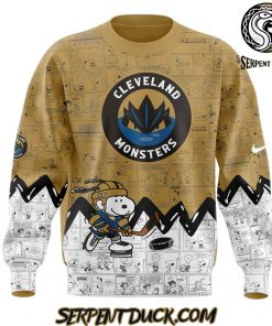 Cleveland Monsters 75th Anniversary of Peanuts Sweatshirt