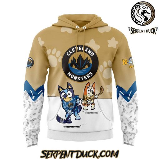 Cleveland Monsters Bluey and Bingo Hoodie