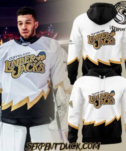 Cleveland Monsters Lumberjacks Throwback Hoodie